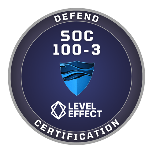 SOC100-3 44 Badge Transp